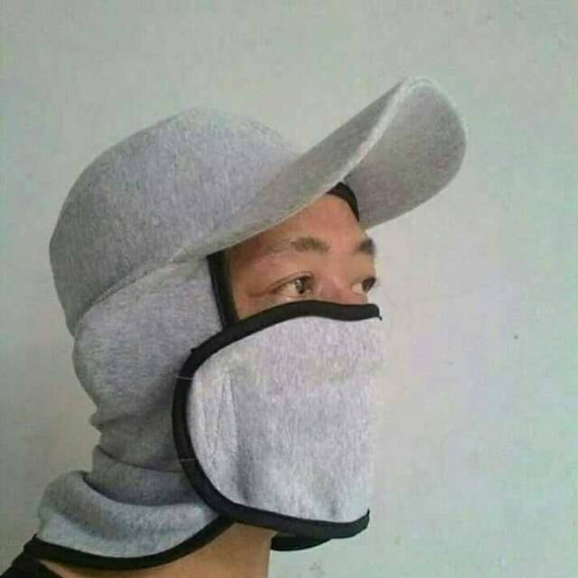 Topi masker samping/topi ninja