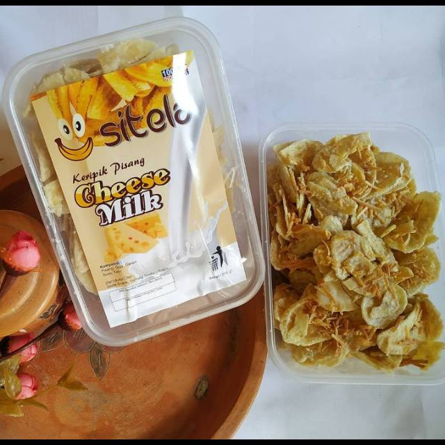 

SITELA KERIPIK PISANG LUMER RASA CHESSE MILK