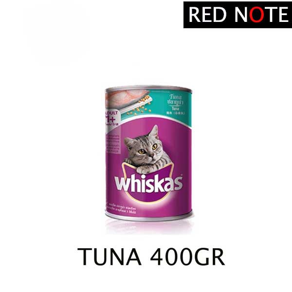 Whiskas Tuna 400gr (Grab/Gosend)