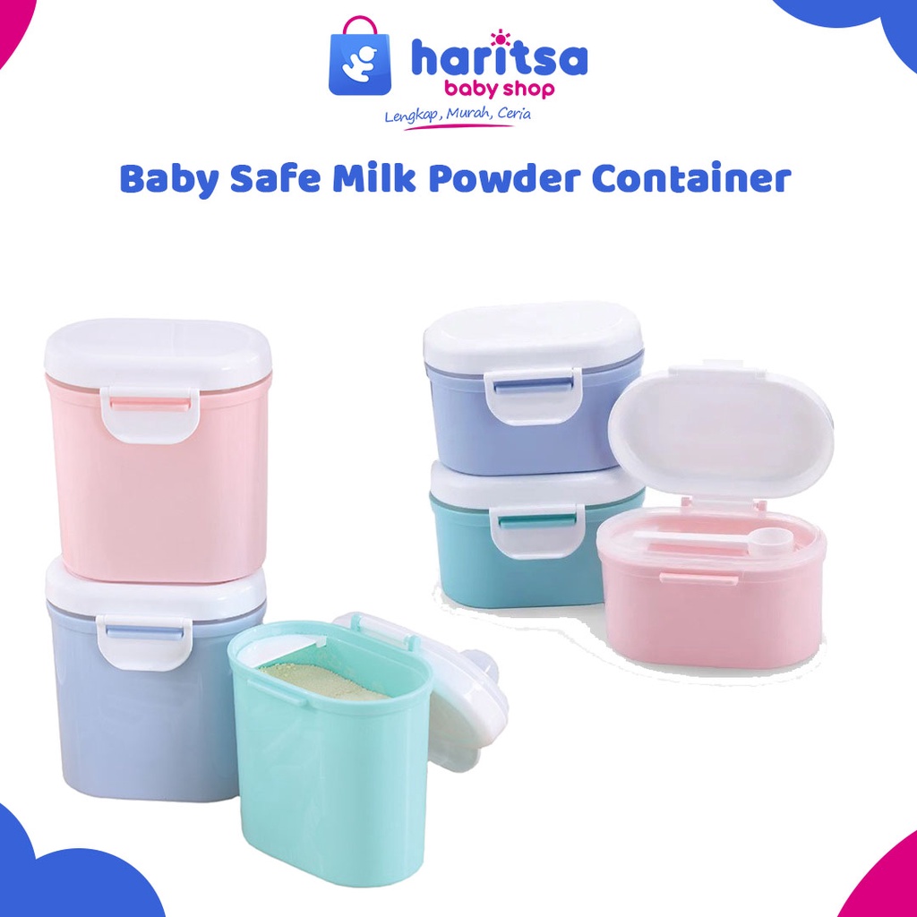 Baby Safe Milk Powder Container 400ml MC001 - Tempat Susu Bubuk