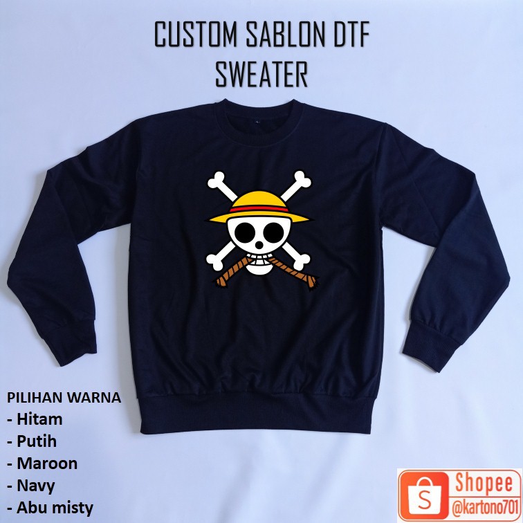 CUSTOM SWEATER / CREWNECK / SABLON DTF A4