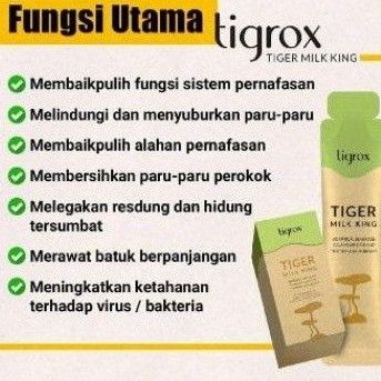 

tigrox tiger milk king per 1 / 3 /5 sachet original