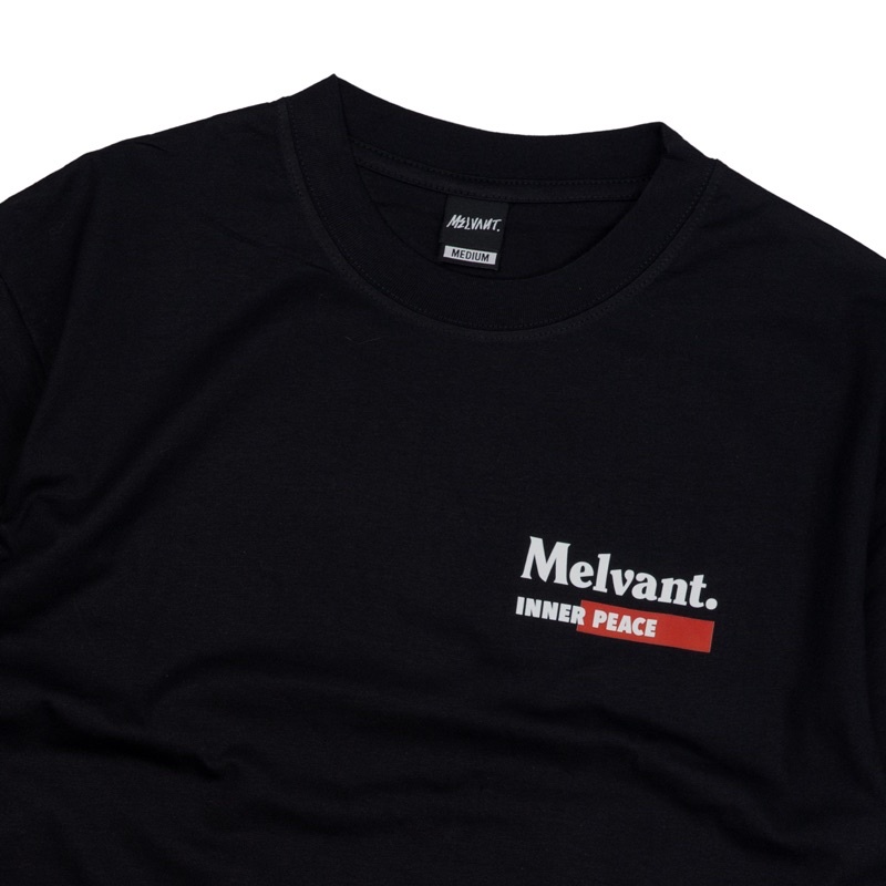 MTS SARADA BLACK - MELVANT TSHIRT LAKI LAKI