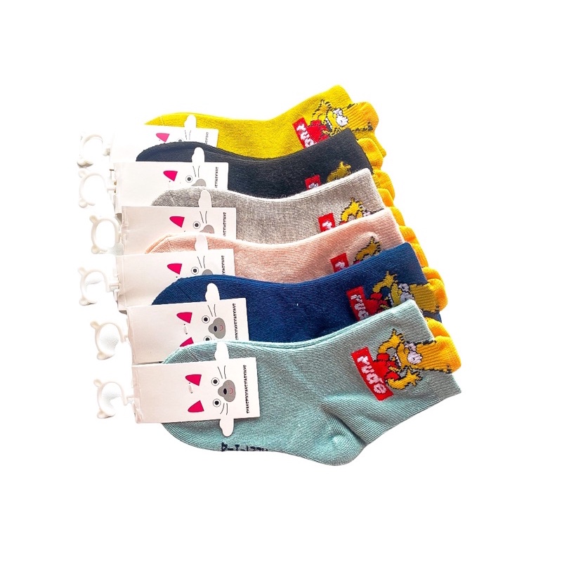 Kaos Kaki Anak Laki Laki Cowok Perempuan Cewek Kids Baby Angkle Socks Kaus Kaki Kaos Kaki Bayi Korea