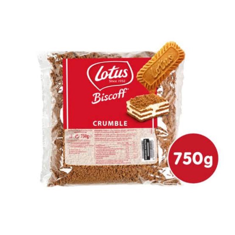 Lotus Biscoff Cookies Crumb / Lotus Biscoff Crumble - 750G