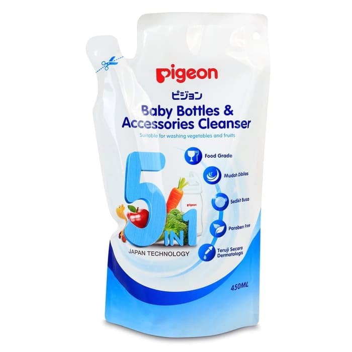 Pigeon Baby Bottle Accsesories Cleanser Reffil 450ml