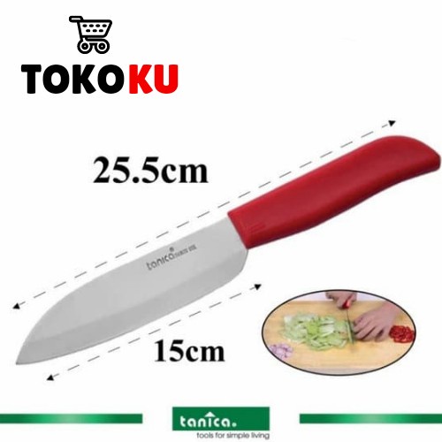 PISAU DAPUR TANICA 6" PISAU TANICA ORIGINAL 0236 STAINLESS STEEL