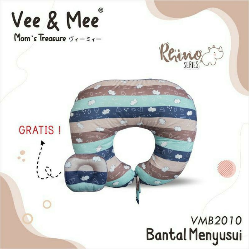 Vee & Mee Bantal Menyusui Rhino Series