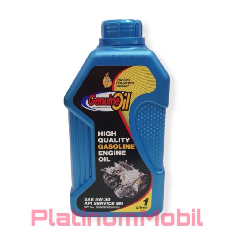 Genuine Oil Daihatsu oli 5w.30 API SM 1L
