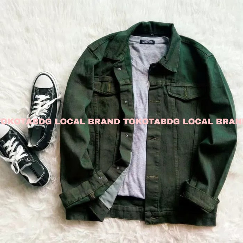 Kang Daniel Wanna One Suga BTS Taeyong NCT Korean Kpop / Jaket Jeans Dilan Bioblith XXXXXXLL