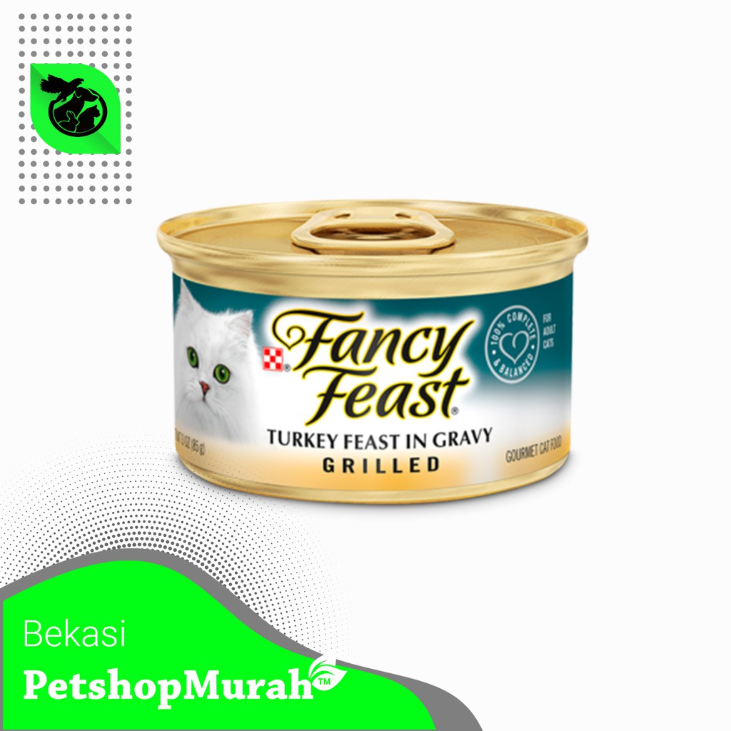 Makanan Kucing Fancy Feast  85gr Makanan Basah FancyFeast Kaleng Murah 85 gr