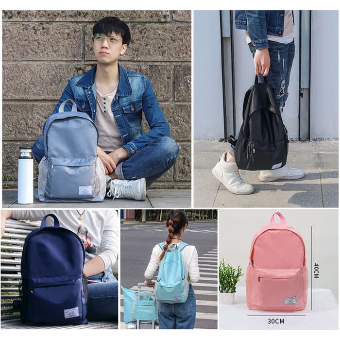 Tas Ransel Korean Style New Traveling Bag Doky