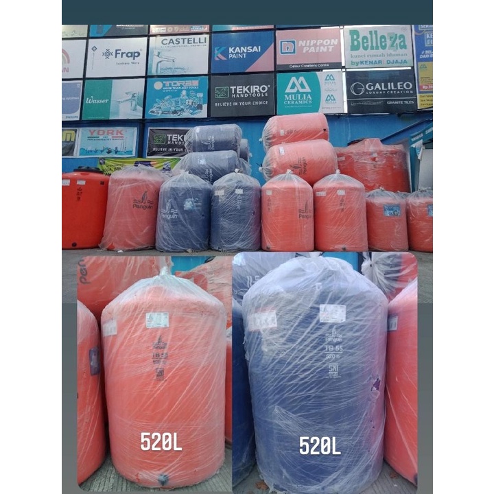 PenguinTangki Air / Toren Air / Tandon TB 55 / TB55 520 Liter - Biru