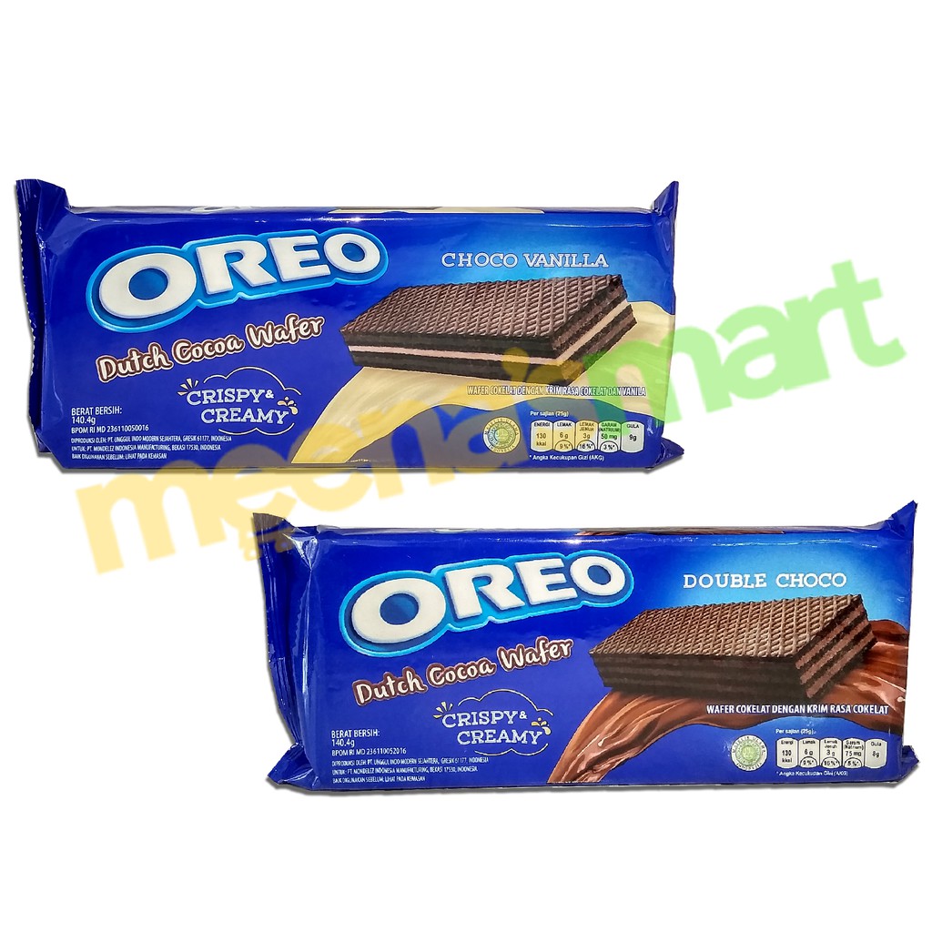 

Oreo Dutch Cocoa Wafer 140 gram