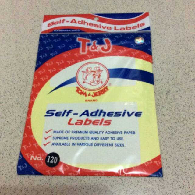 

Label Tom & Jerry No.120 / Label Tom & Jerry 120