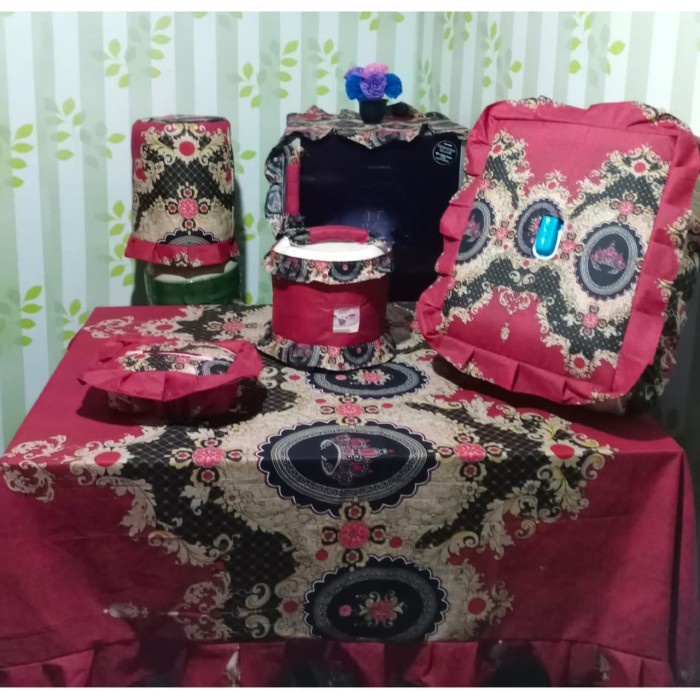 Taplak Meja Makan - Kitchenset / Set Taplak Meja Makan / Sarung Bantal / Set Dapur