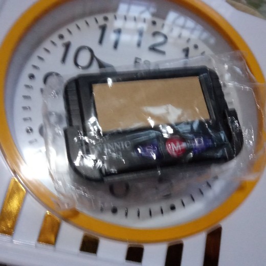 Jam Mobil Clock Vinnic 612 Dengan Tgl & Mesin Led Dimensi 7.6 X 4.5cm Bagus