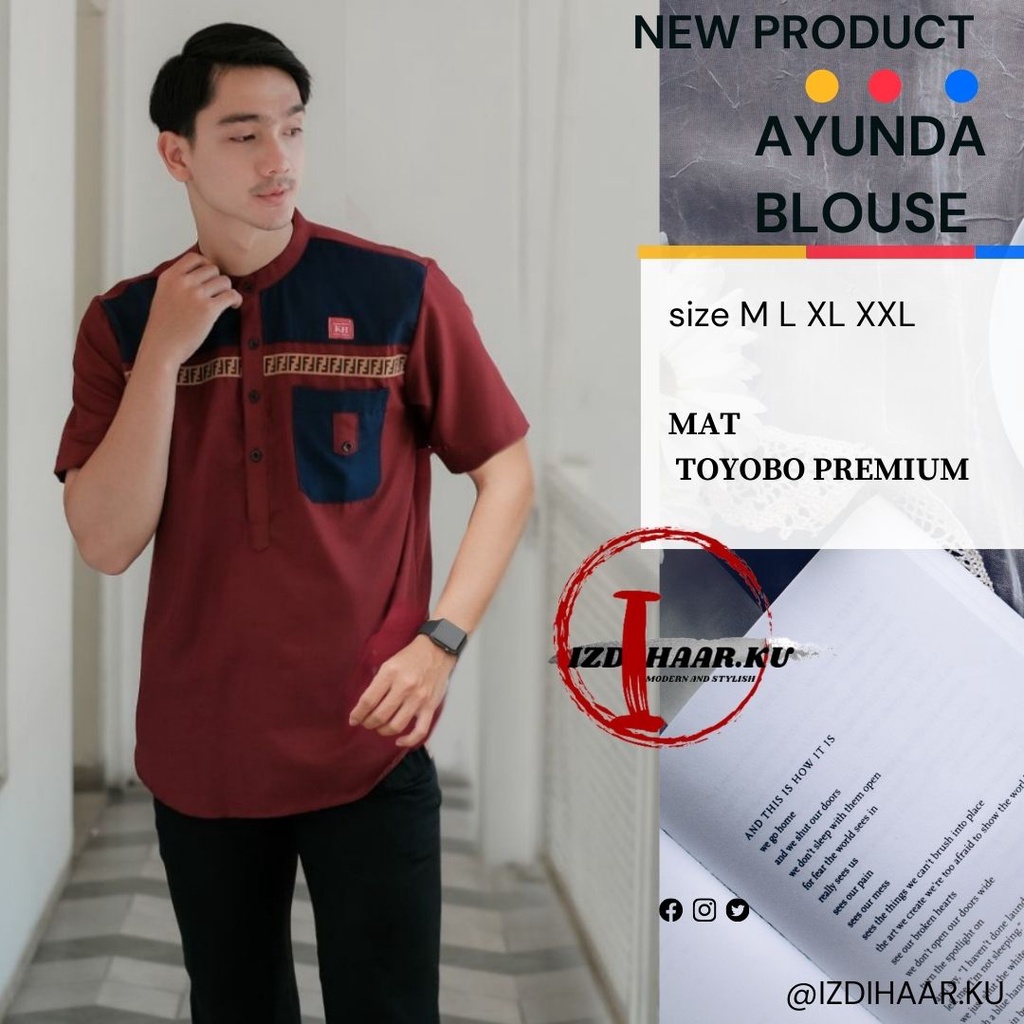 BAJU KOKO PRIA MODERN DEWASA 2022 KURTA LENGAN PENDEK BAHAN KATUN TOYOBO/BAJU KOKO JUMBO / BAJU KURTA PRIA LENGAN PENDEK/ BAJU KOKO KURTA PRIA PENDEK BAJU MUSLIM PRIA DEWASA LENGAN PENDEK BAJU KURTA PENDEK BAJU KOKO PENDEK BAJU TAKWA LENGAN PENDEK