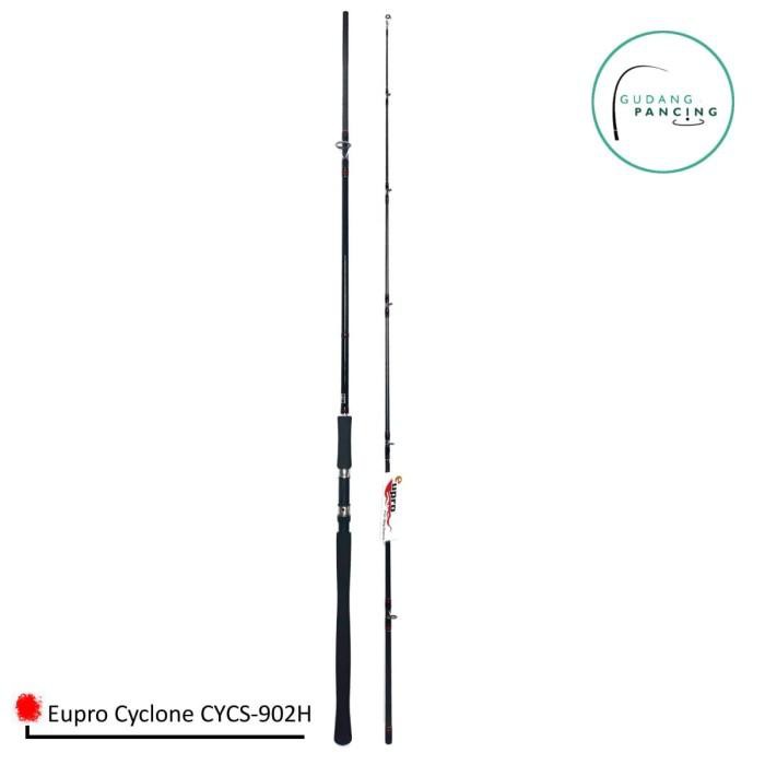 alat pancing mantul habis Rod Eupro Cyclone Cycs 902mh
