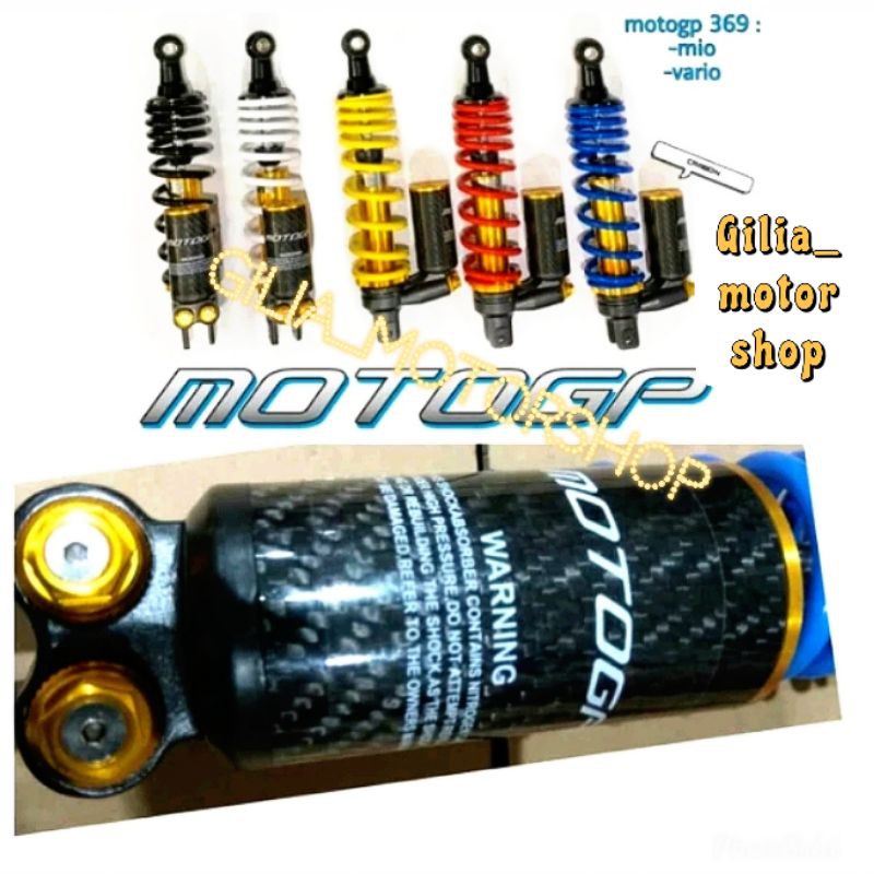 shock matic tabung bawah carbon ukuran 330mm dan 310mm motogp