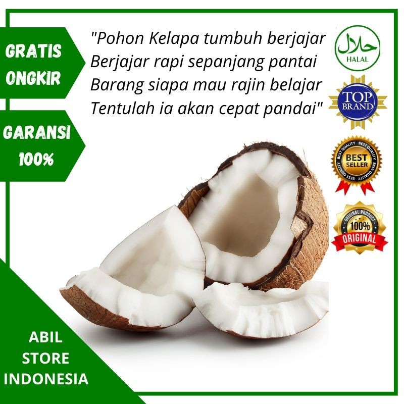 

SAYURAN SEGAR SAYUR CILACAP FRESH BERKUALITAS KELAPA PERBUTIR