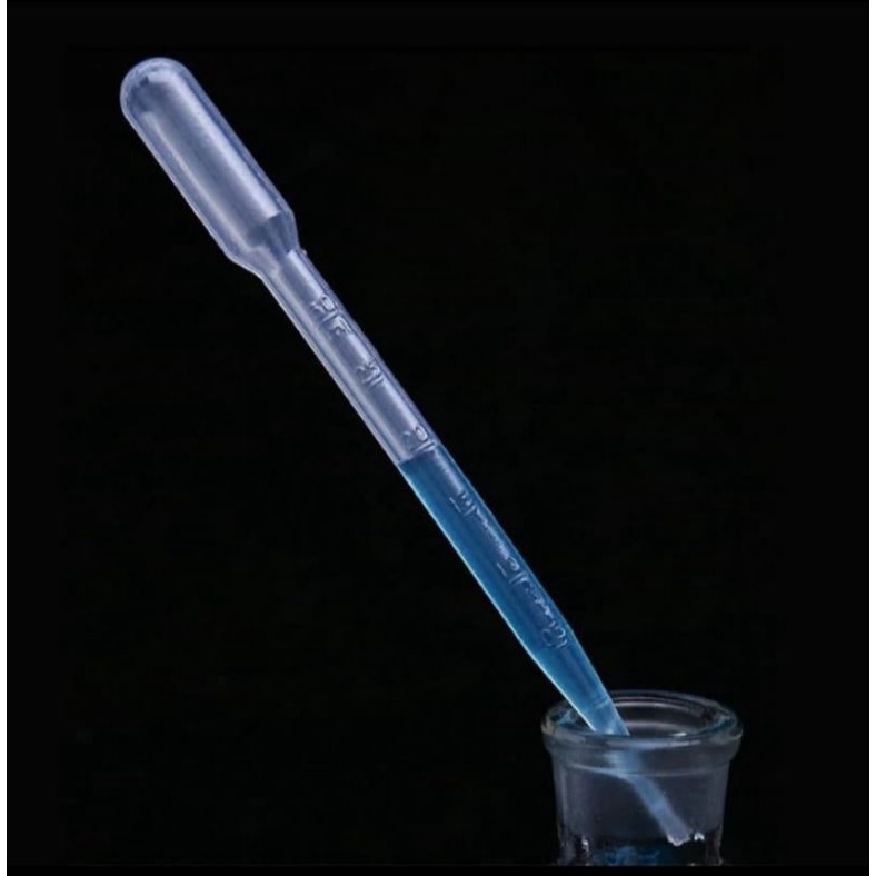 10pcs PIPET 3ML PIPET PLASTIK 3ML PIPET TETES 3ML PANJANG 15CM