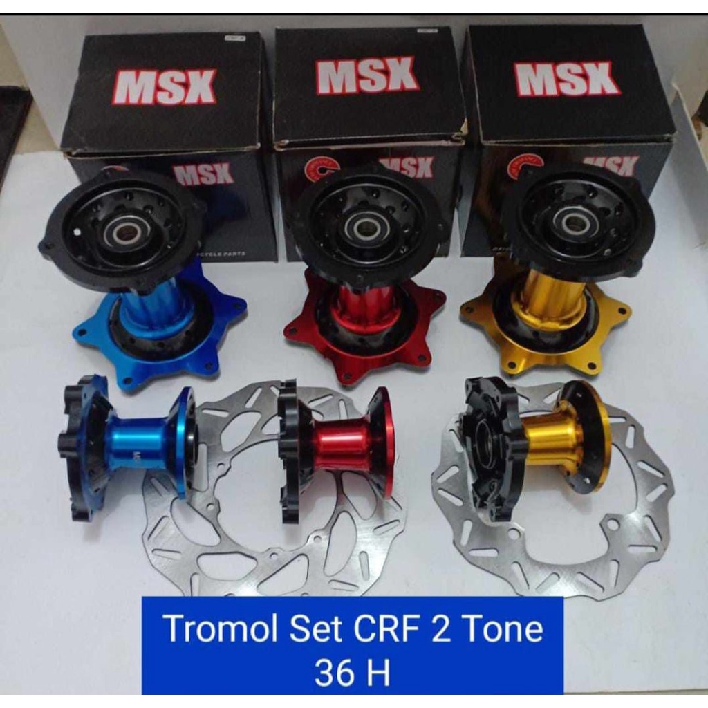 TROMOL SET CRF/WHEELSET CRF/TROMOL CRF