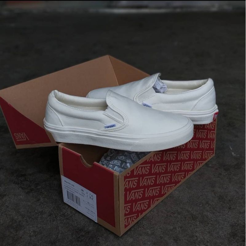 Vans Slip On OG Canvas Classic White