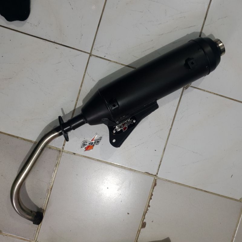 Knalpot mio CMS ORIGINAL spek 58 54 fino karbu mio soul BUKAN COPY CMS