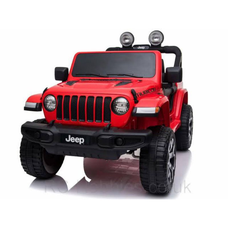 Mobil Aki Mainan Anak Remote Control Rubicon Jwr 555 painting Unikid licensed official Garansi-1