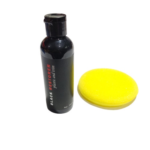 PENGHITAM PLASTIK BODY MOTOR INTERIOR TRIM RESTORER BACK TO BLACK 100ML