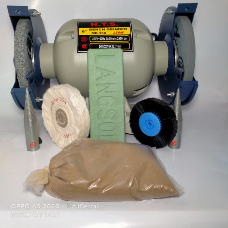 Gerinda dan bahan poles paket Murah