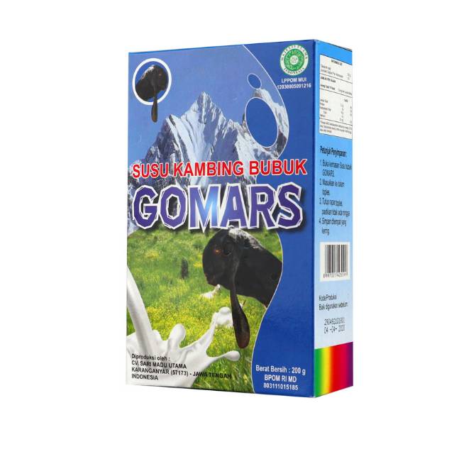 

Susu kambing gomars