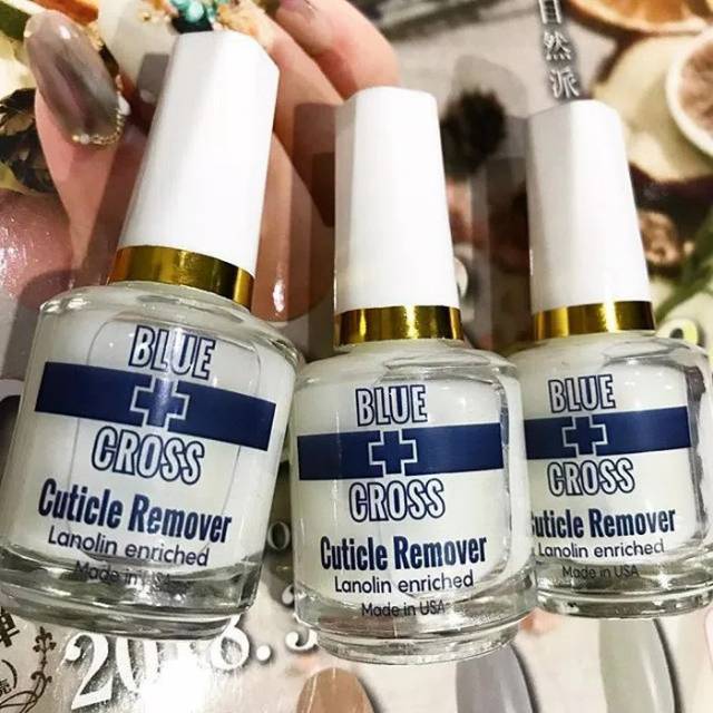 Jual Blue cross cuticle remover repack size 15ml Indonesia
