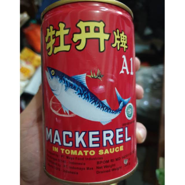 

Sardines Mackerel Botan 280gr