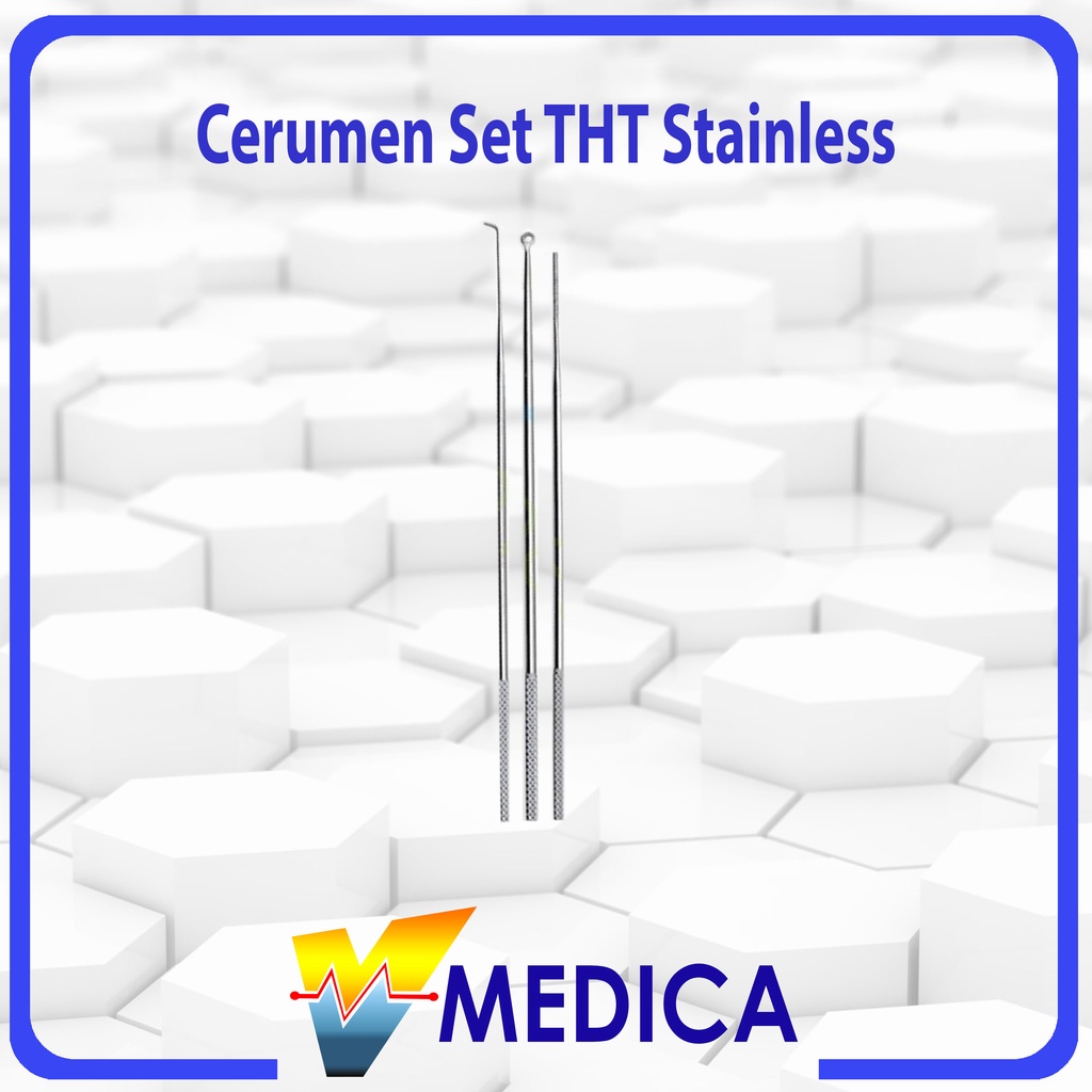 Cerumen Set THT Stainless / Serumen Set