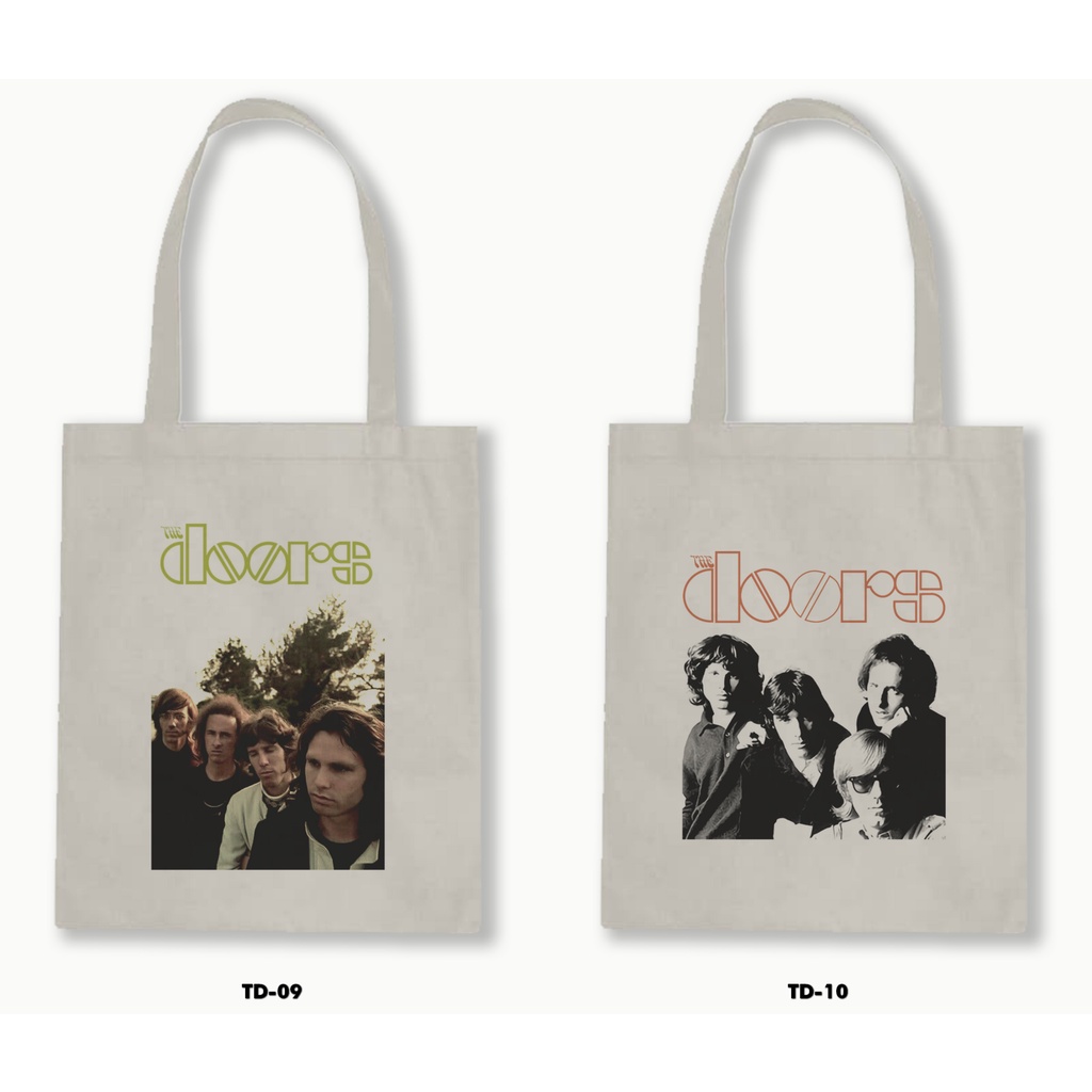 TOTE BAG BLACU - THE DOORS