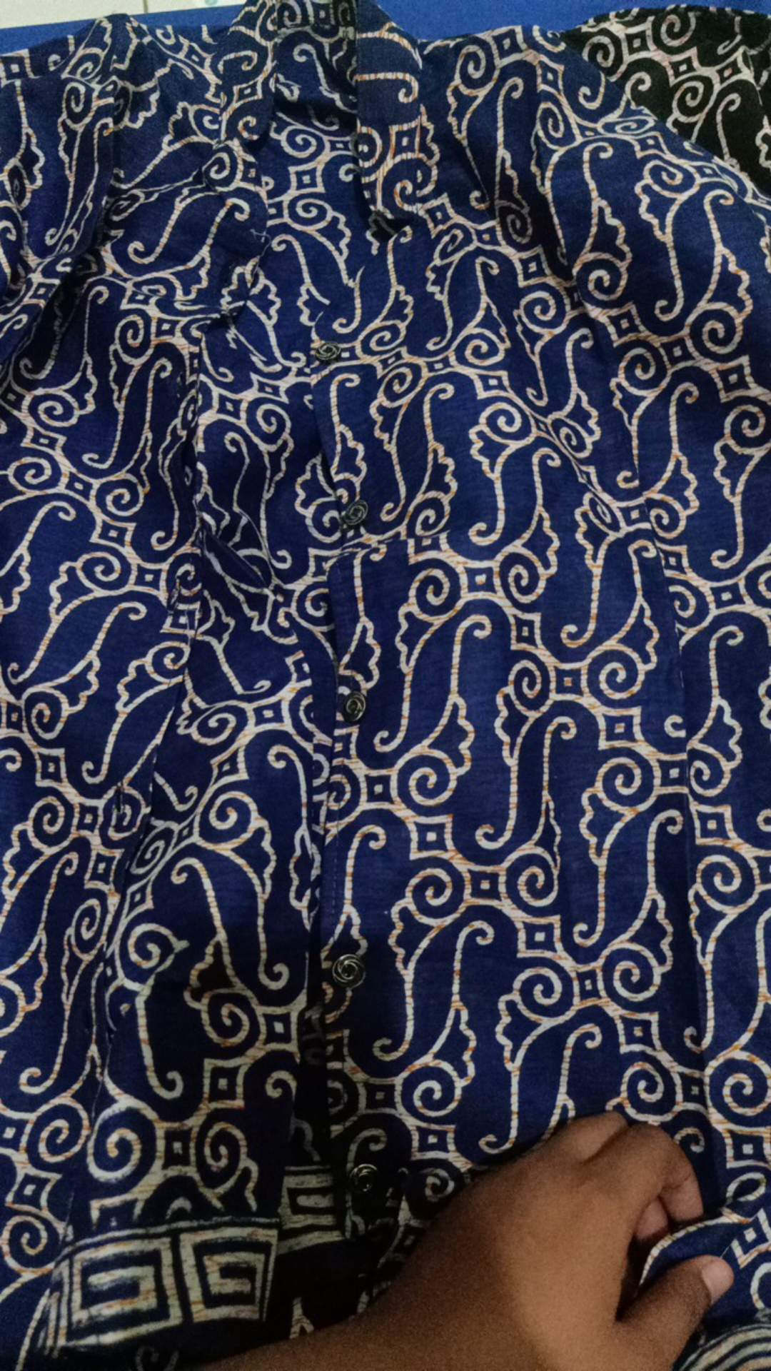 Atasan Batik Wanita Busui Kancing Depan Blouse Lengan Panjang Batik Pekalongan 183handicraft