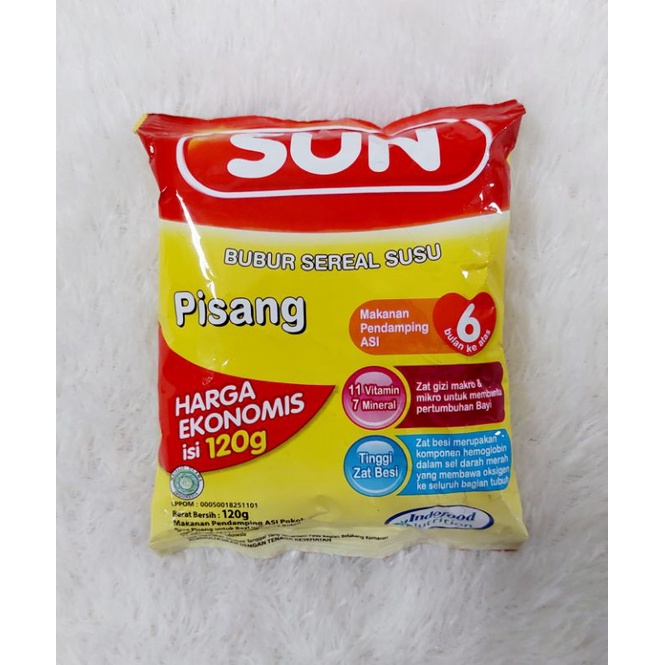 Sun Bubur Sereal Susu 120gr