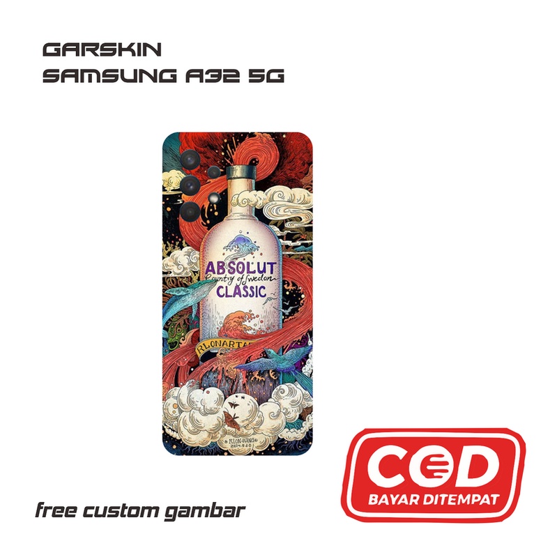 GARSKIN/STICKER HANDPHONE SAMSUNG A32 5G CUSTOM