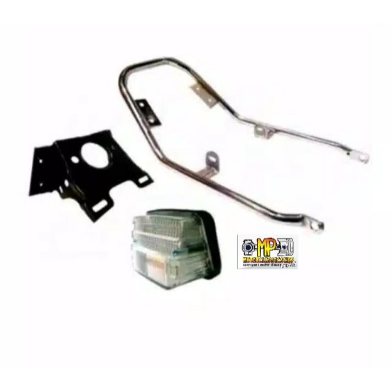 MURAH BEGEL GL100+PANGKON+STOPLAMP KACA PUTIH REPRO