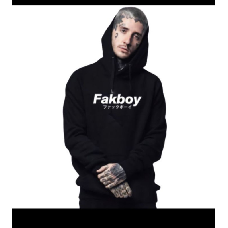 sweater Hoodie Pria FAKBOY Sweater cowok Korean Style