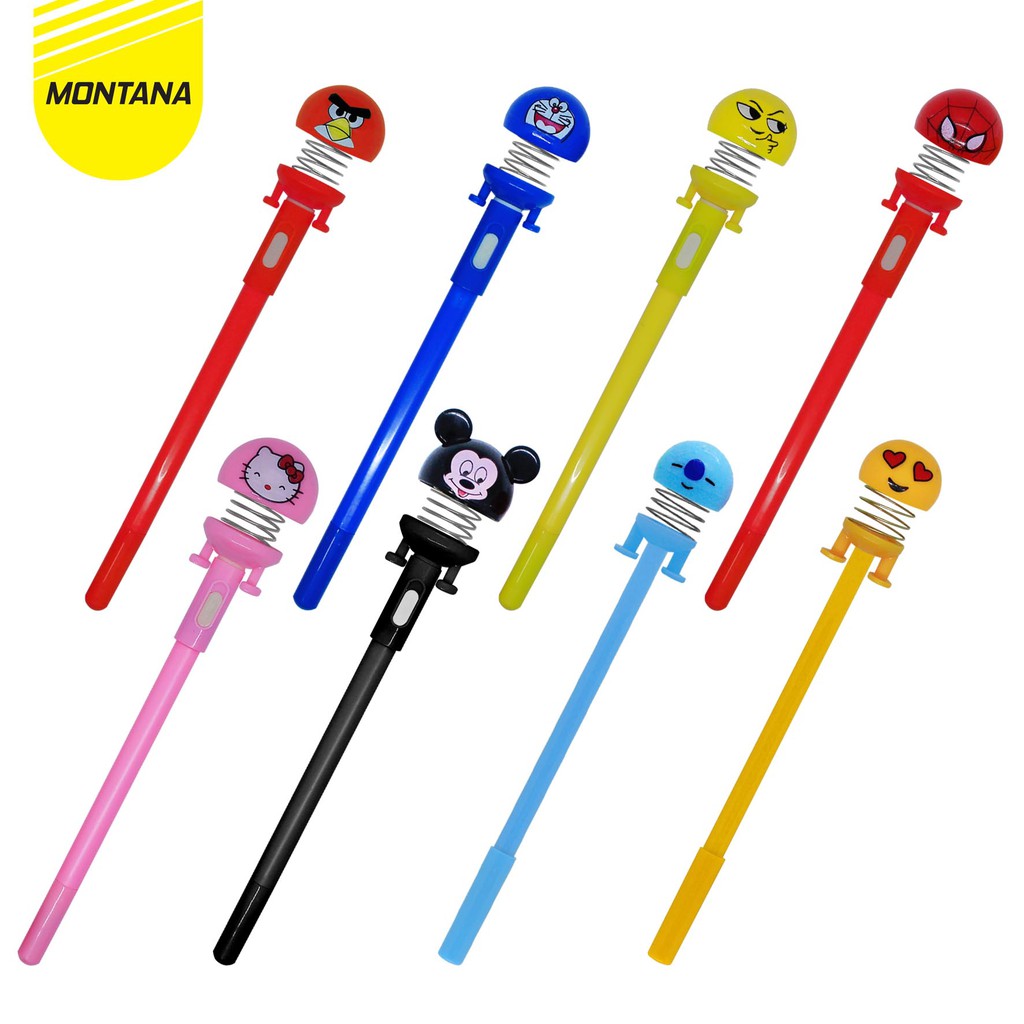 

MONTANA Ballpoint / PEN LED PEGAS / Pena Gel Karakter RETAIL