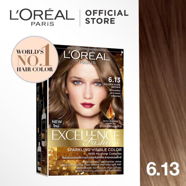 Warna Cat  Rambut  Loreal Golden  Brown 