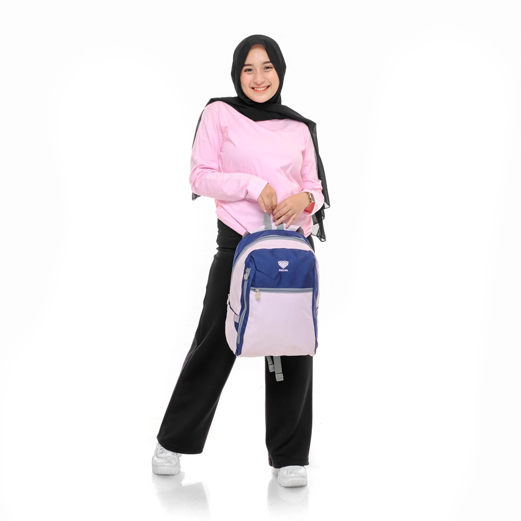 [KLIKTAS] Tas ransel wanita RAVEN RV 710104 / backpack multifungsi tas punggung