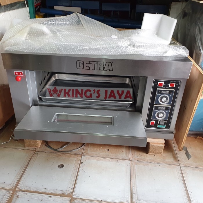 Oven Gas Pemanggang Roti 1 deck 1 tray