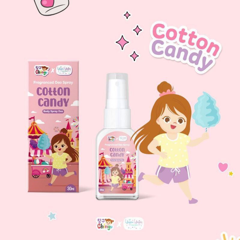 BPOM Deo Spray Chingu by Kiyowo 30 ml Fragranced De Spray Chingu x Yeppu