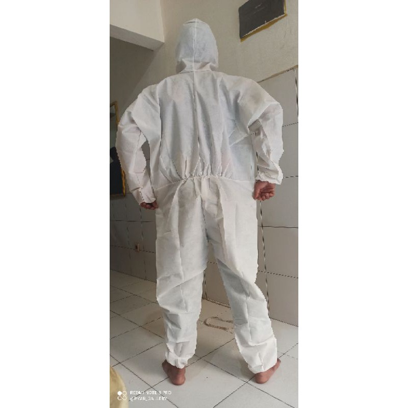 baju apd hazmat spunbond 75gsm jumbo