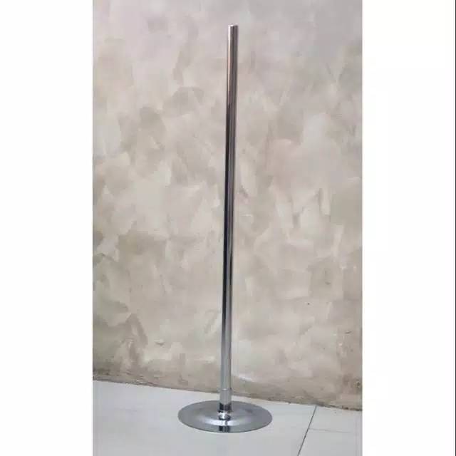 Standing Plat Patung / Tiang Penyangga Patung Tiang Besi Manekin Kaki Besi Manekin Patung