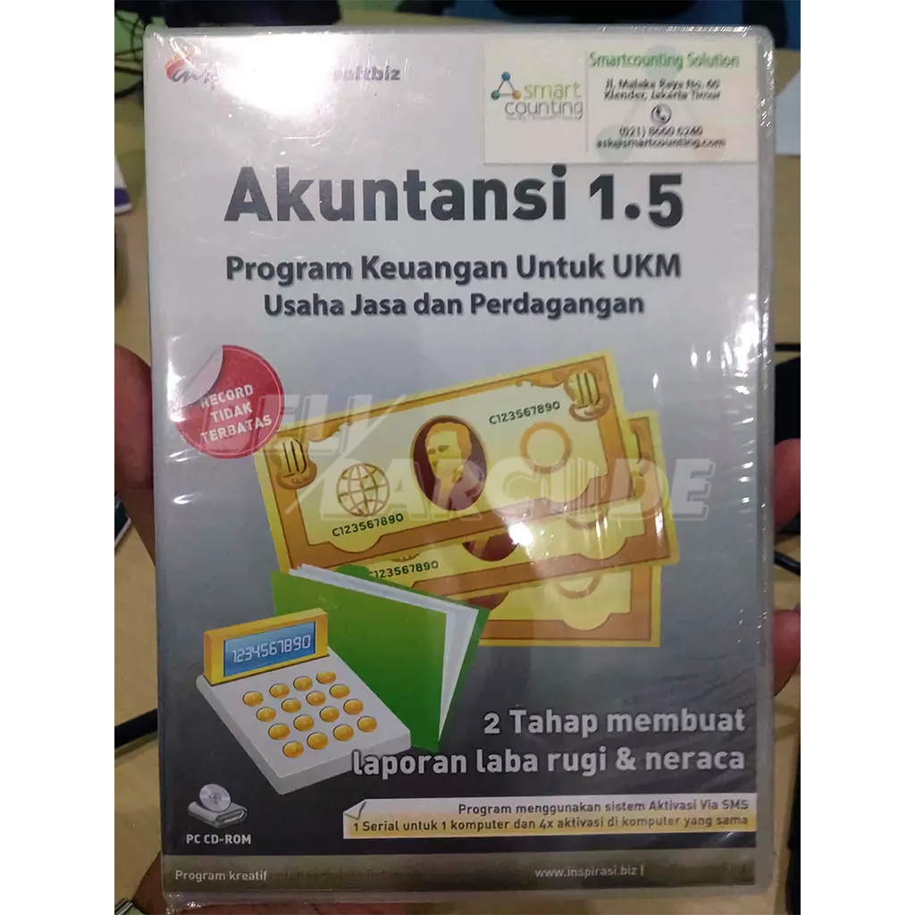 Akuntansi 1.5 Software Aplikasi Hitung Keuangan Perusahaan Jasa dan Perdagangan